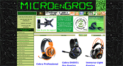 Desktop Screenshot of microengros.com